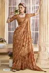 Himaya By Vallabhi Printed Chiffon Surat Daily Wear Saree Wholesale Market